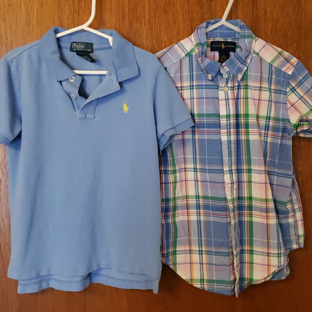 (2) Ralph Lauren Shirts